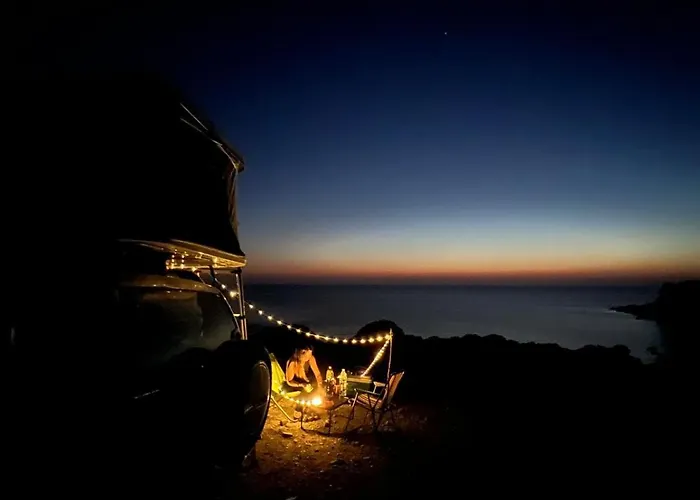 Rooftop Jeep Escape Sleep Under The Stars * ハニア