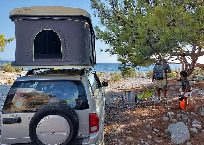 Rooftop Jeep Escape Sleep Under The Stars Luxury tent Chania (Crete)
