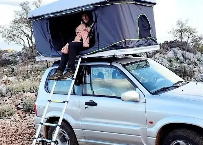 Rooftop Jeep Escape Sleep Under The Stars Luxury tent Chania (Crete)