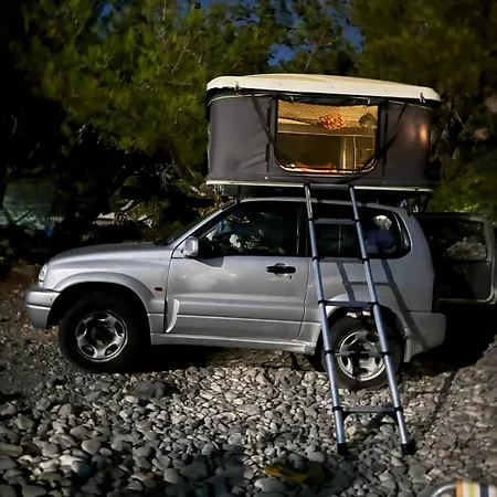 Rooftop Jeep Escape Sleep Under The Stars